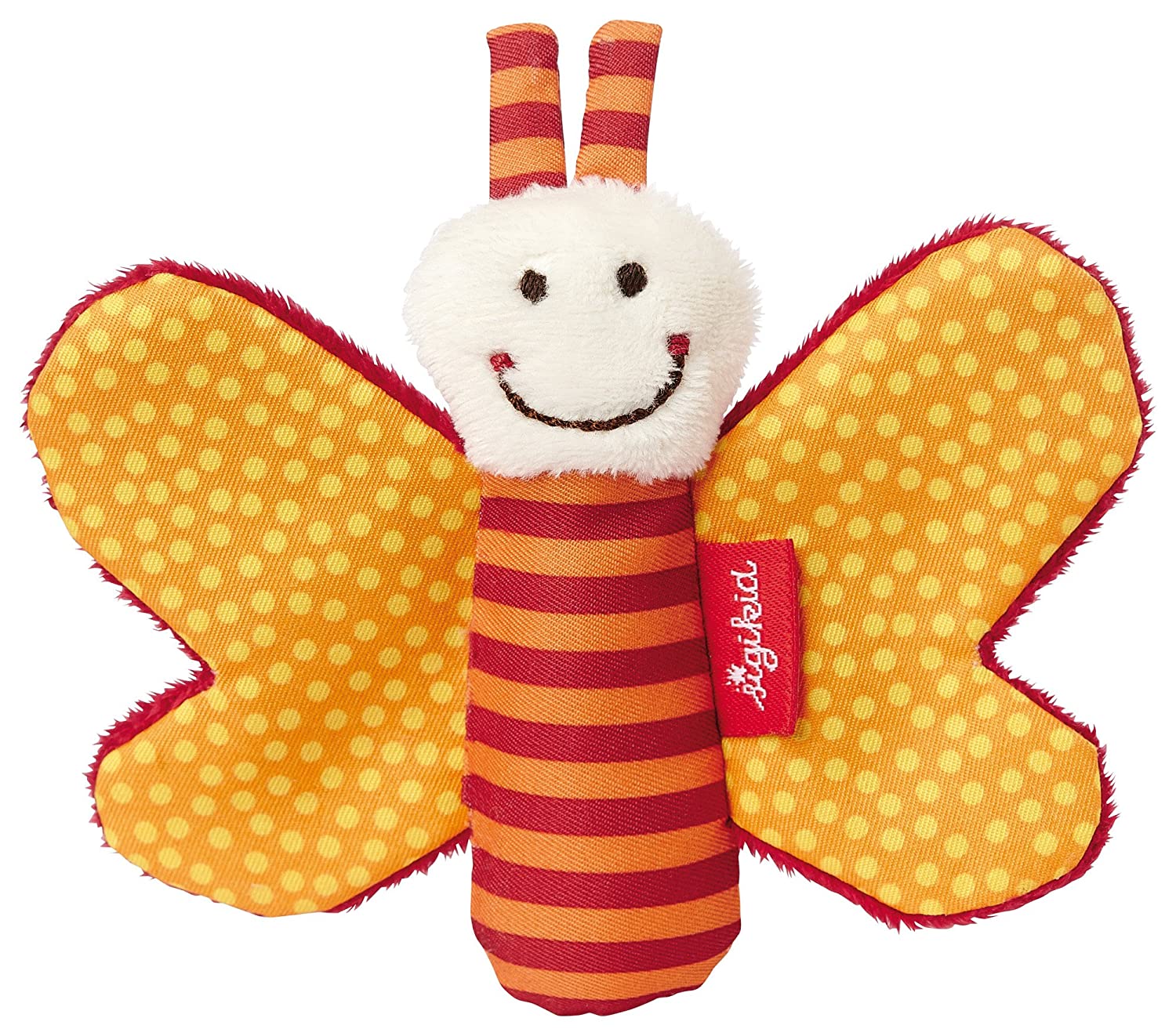 Sigikid, Girls and Boys Grab Toy Butterfly Orange