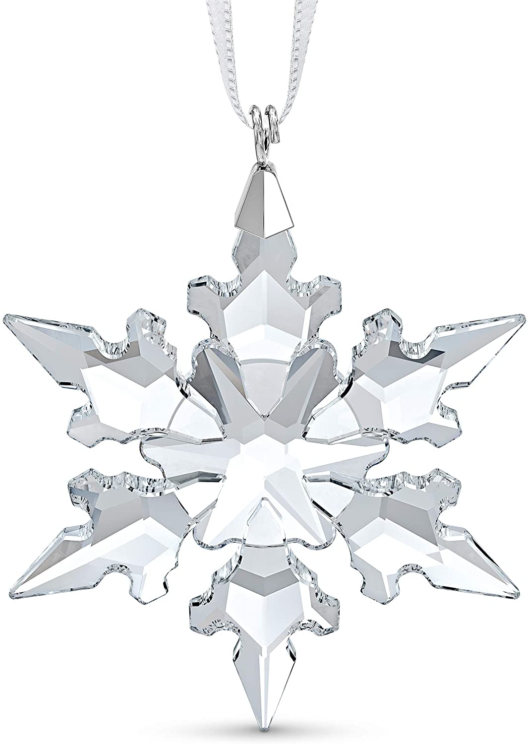 Swarovski Dekofigur, Kleine Schneeflocke, Weiß