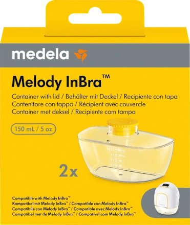 MEDELA Melody InBra containers, 150 ml, 2 pieces