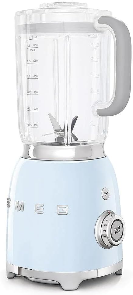 Smeg, 2x2 TSF01WHEU Toaster, 2 Slots for 2 Slices, 6 Gilding Levels, Heating Function, Defrost and Bagel Function, Collector's Drawer, 950 W, White