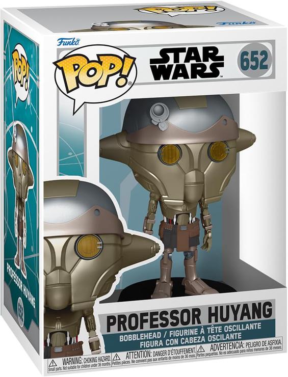 Funko Pop! Star Wars: Ahsoka TV - Professor Huyang - Star Wars Ahsoka - Vinyl Collectible Figure - Gift Idea - Official Merchandise - Toys For Children and Adults - TV Fans