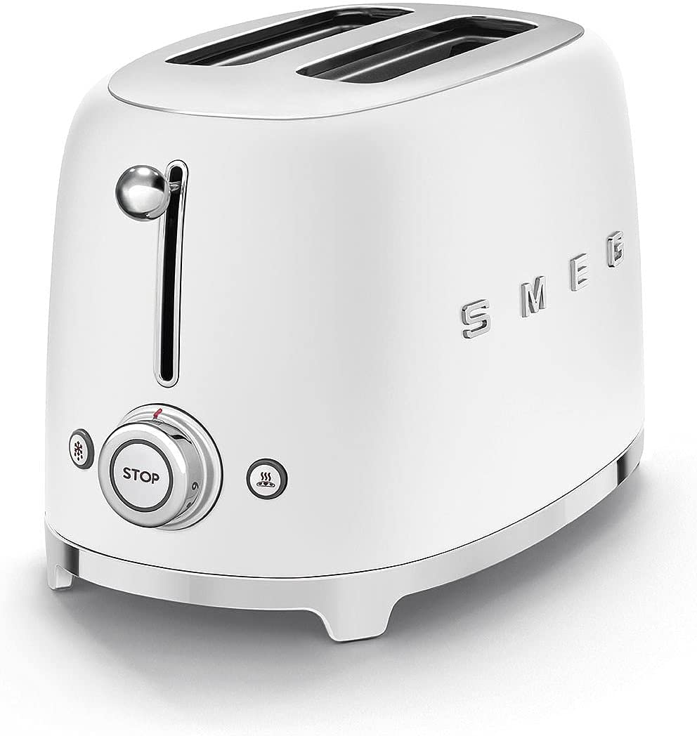 SMEG TSF01WHMEU Toaster White Matt
