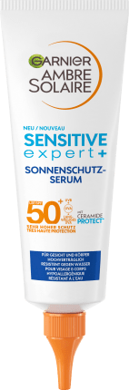 Garnier  Ambre Solaire Sun milk Serum sensitive expert+, SPF 50+, 125 ml