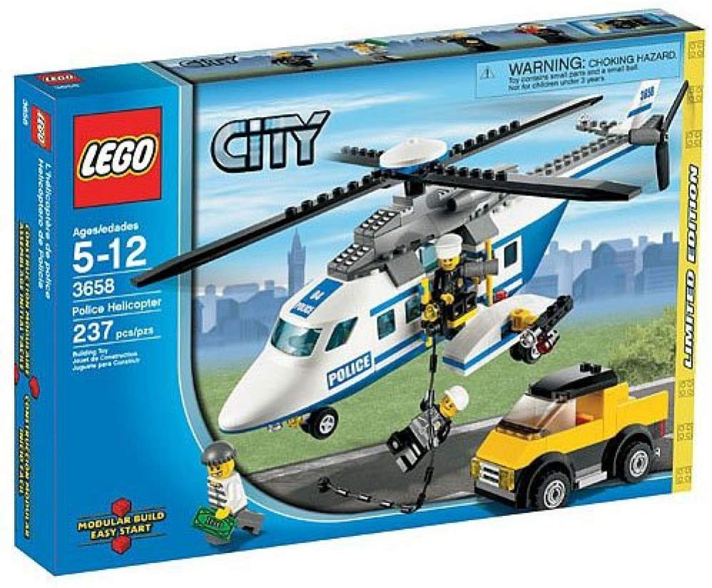 Lego City 3658 Police Helicopter