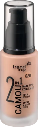 trend !t up Make-up 2in1 Camou Make-up & Concealer 020, 30 ml