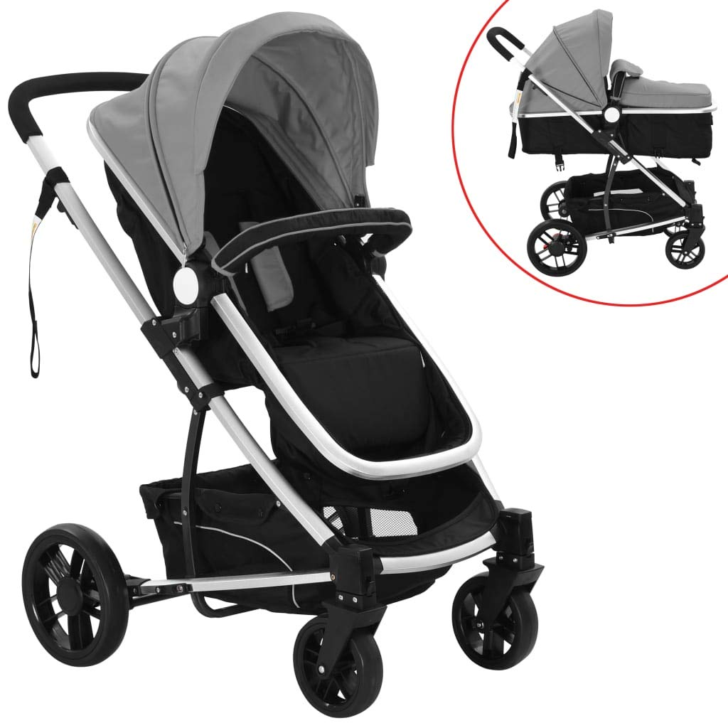 Vidaxl 2 In 1 Buggy Baby Pram Baby Jogger Pushchair Various Selection