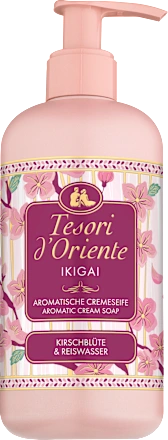 Tesori d'Oriente Ikigai Cherry Blossom & Rice Water Liquid Soap, 300 ml