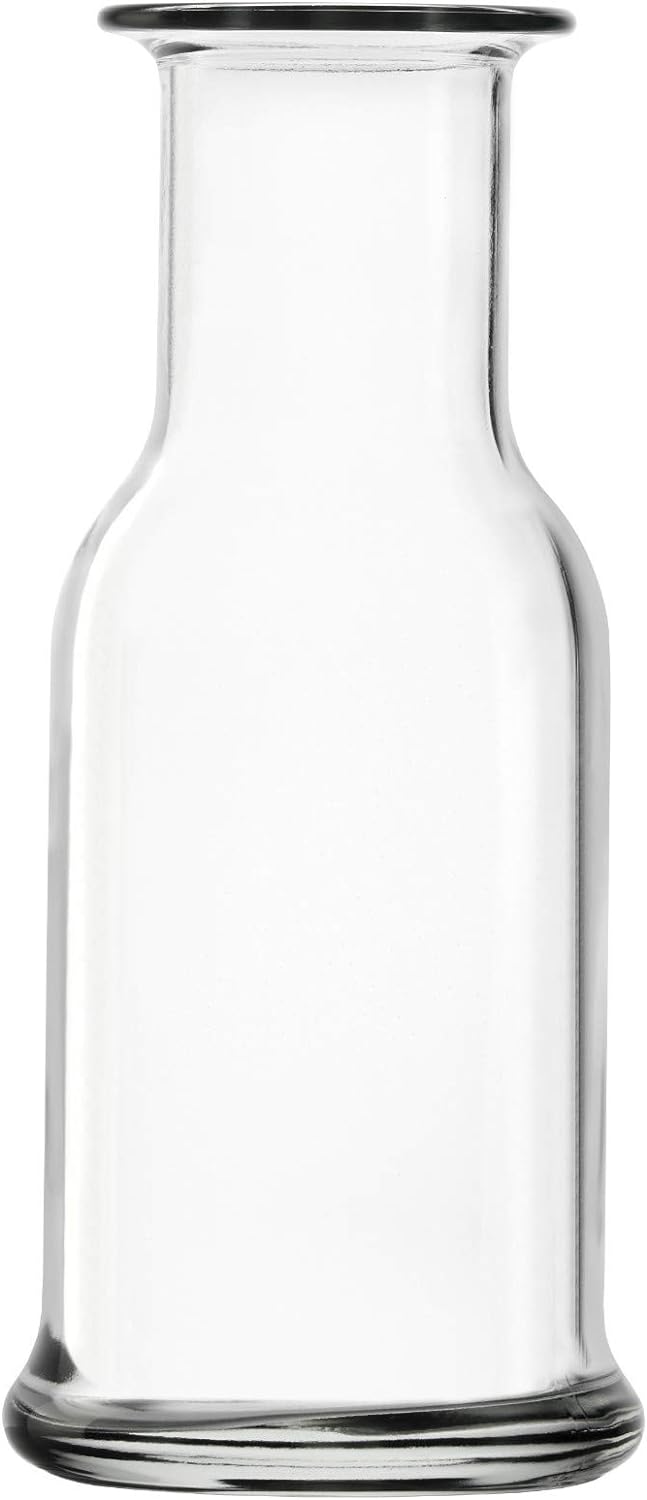 Stölzle Lausitz Stölzle Oberglas Purity Glass Carafe / Set of 6 Small Carafe 250 ML / High-Quality Carafe Glass Suitable as Water Carafe for Lemonade, Wine Carafe / Break-Resistant and Dishwasher Safe