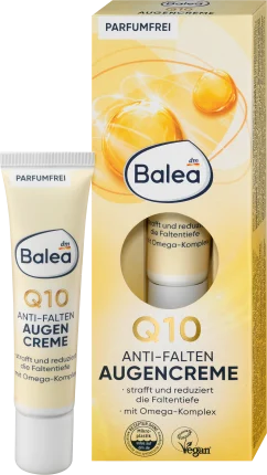 Balea Eye cream Q10 anti-wrinkles, 15 ml
