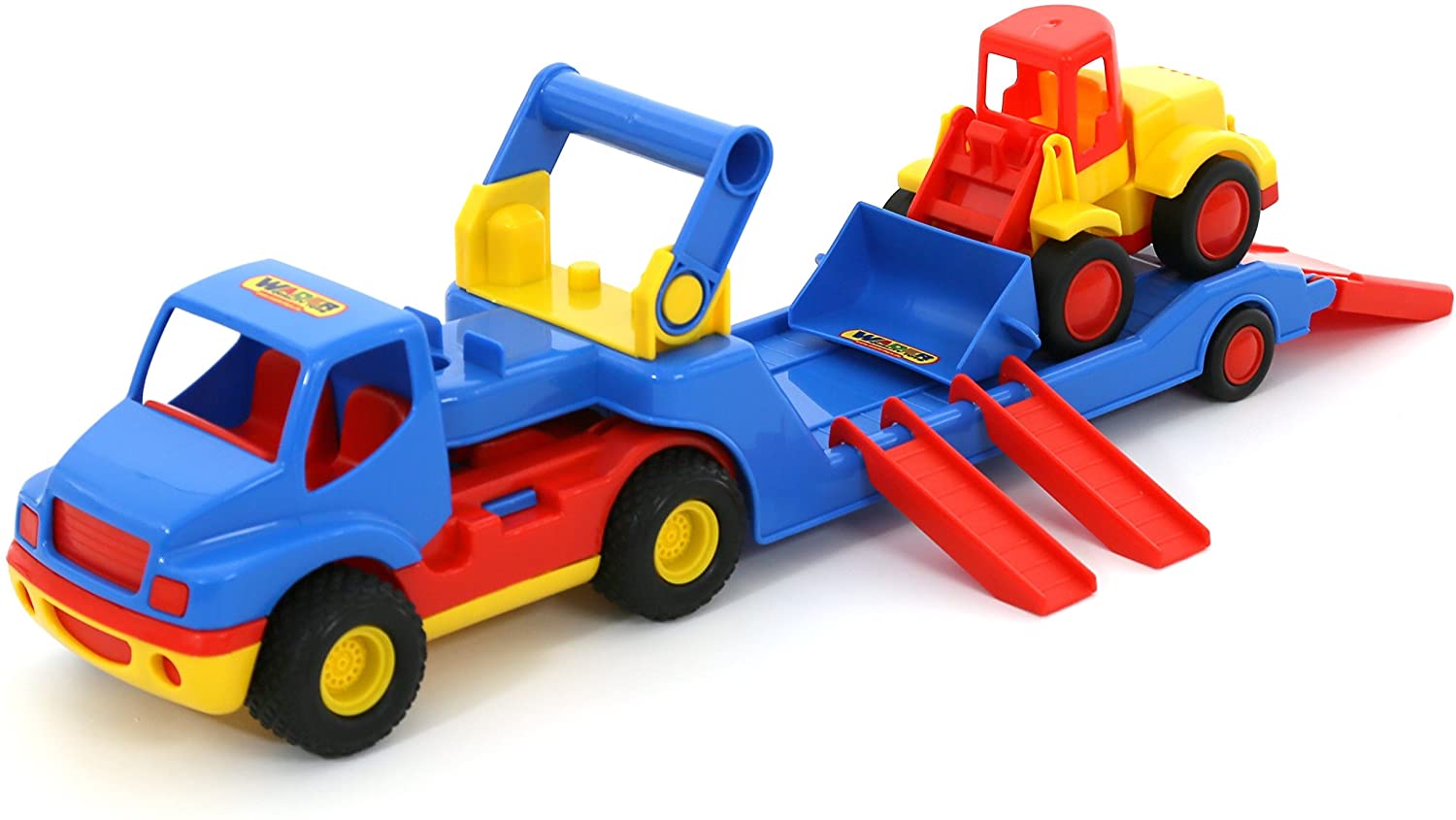Polesie Construction/Transporter Truck And Excavator Set