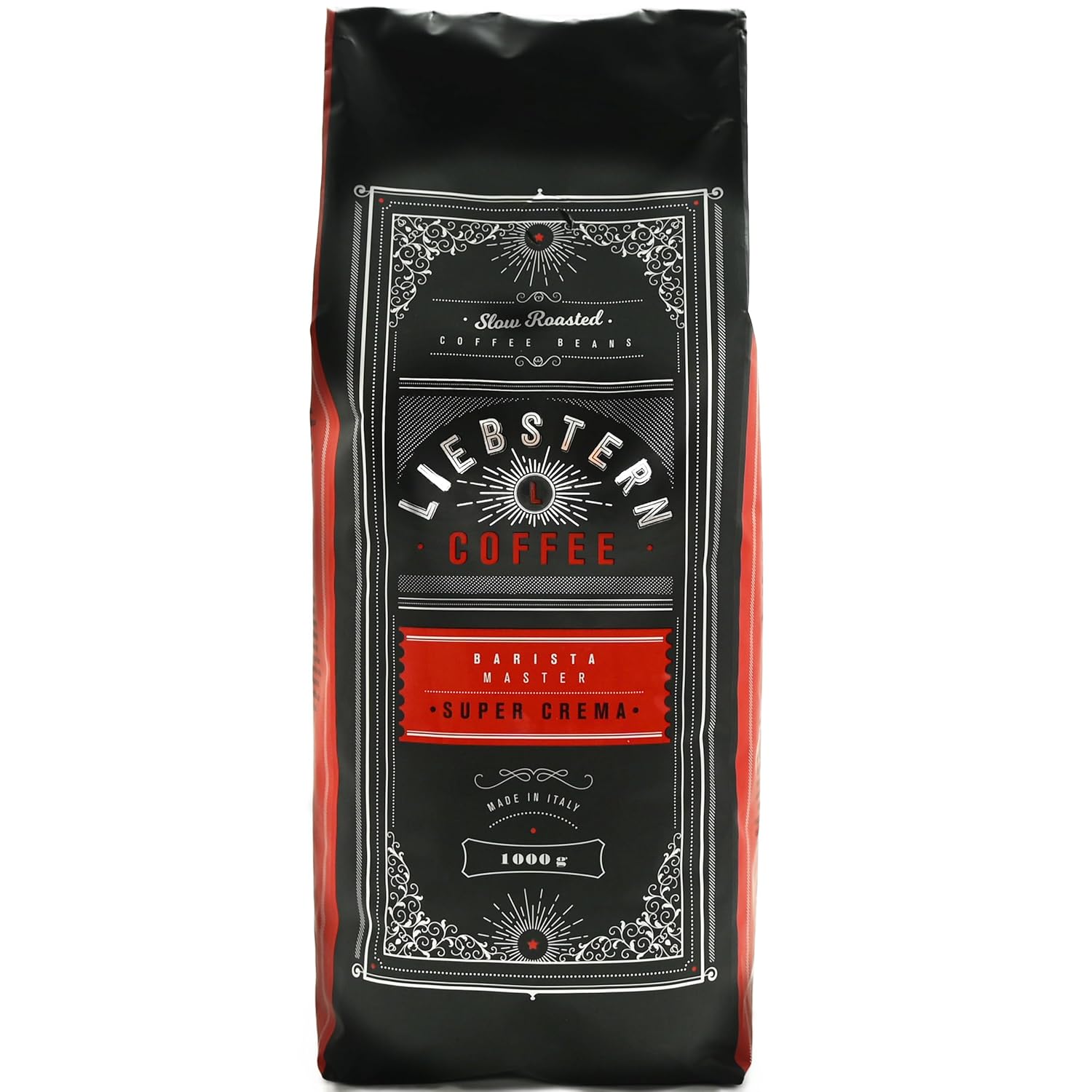 GUGGENHEIMER COFFEE LIEBSTERN COFFEE | Coffee beans 1 kg | Super Cream | Coffee with Little Extra Acidity | Best Espresso Beans for Fully Automatic Machines | Medium Roasting with Lots of Flavor