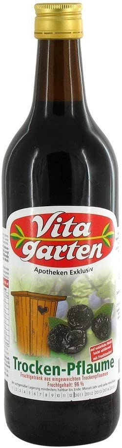 Obstsaftkelterei Vitagarten Dry Plum Nectar 750ml Solution