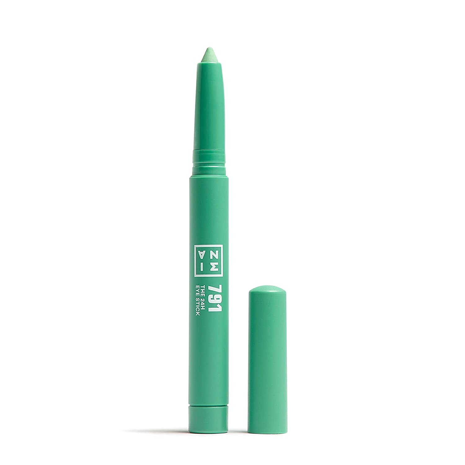 3INA MAKEUP - Vegan - Cruelty Free - The 24H Eye Stick 791 - Aquamarine - 24H Waterproof Formula - Creamy Texture - Eyeshadow Pen - Highly Pigmented - Quick Drying - Matte Shimmer Metalic, ‎aquamarine