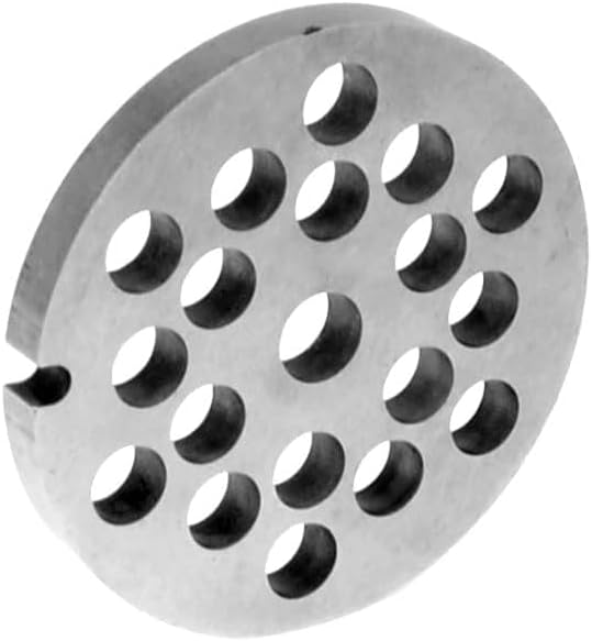 Sillar Meat Grinder Discs Hole Discs for Bosch, Zelmer, Sizes Meat Grinder, Diameter of Strainer, Food Processor | For Meat, Vegetables and Fish | 8mm bores - 61mm