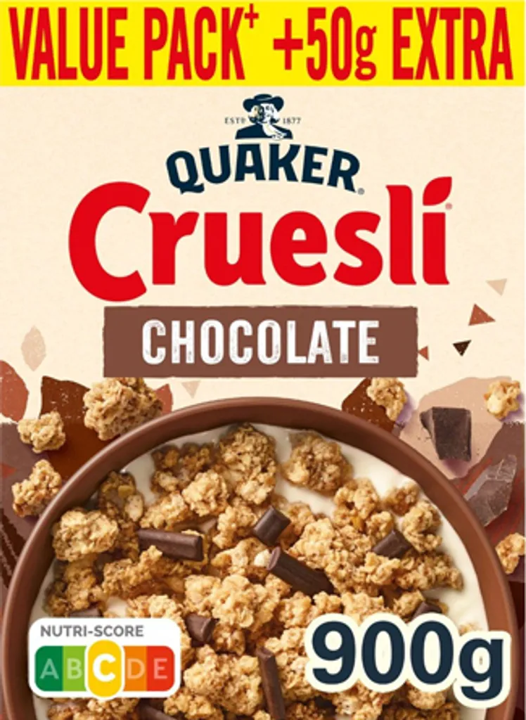 Quaker - Cruesli Chocolate - 900g