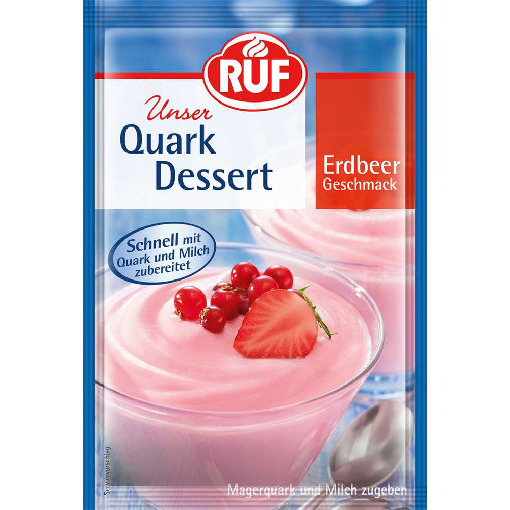 RUF Quarkdessert, Erdbeer