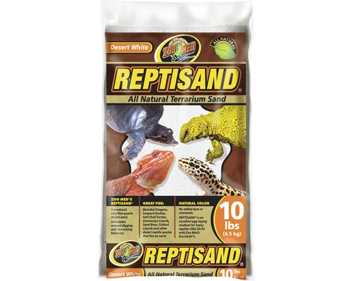 Quartz sand ZOO MED Repti Sand Desert White 4.5 kg