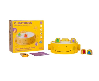 QUBS Qubitunes Interactive Wooden Play Stage