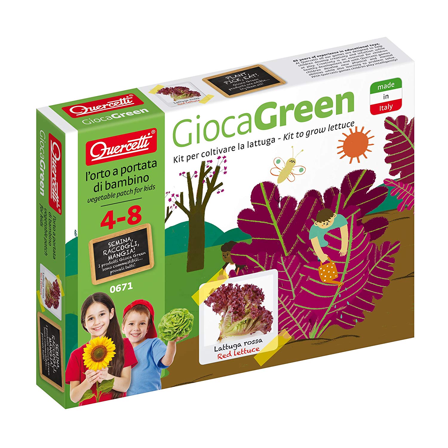 Quercetti Green Salad Red