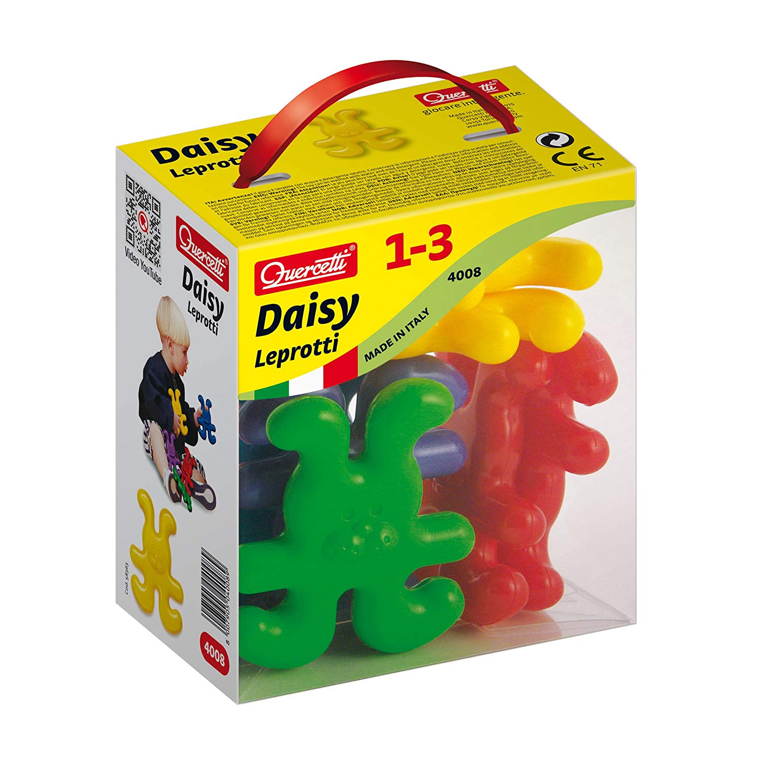 Quercetti Learning First Age Daisy Rabbit Bunte Assembly