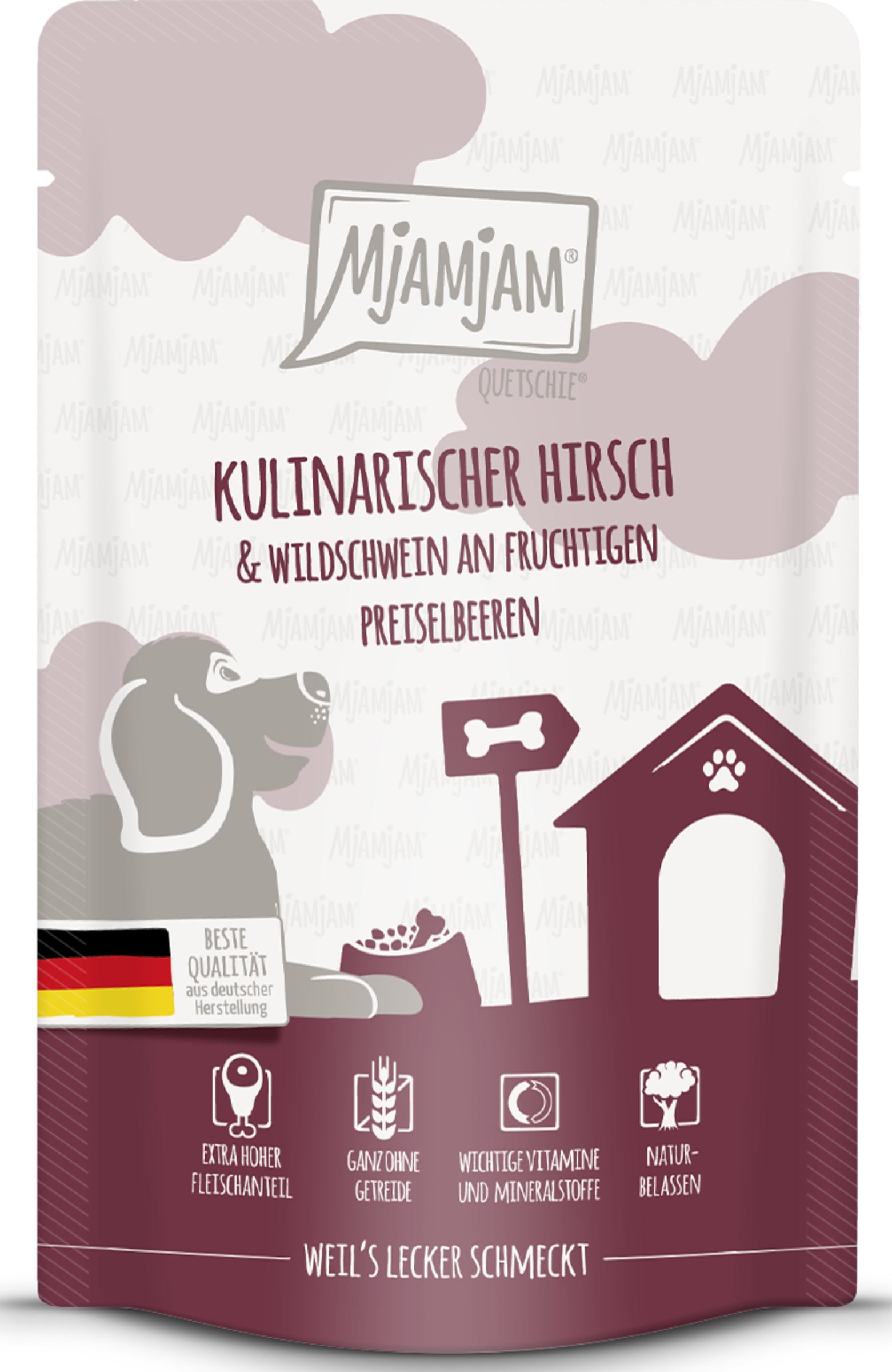 MjAMjAM Quetschie - culinary deer & wild boar with fruity cranberries
