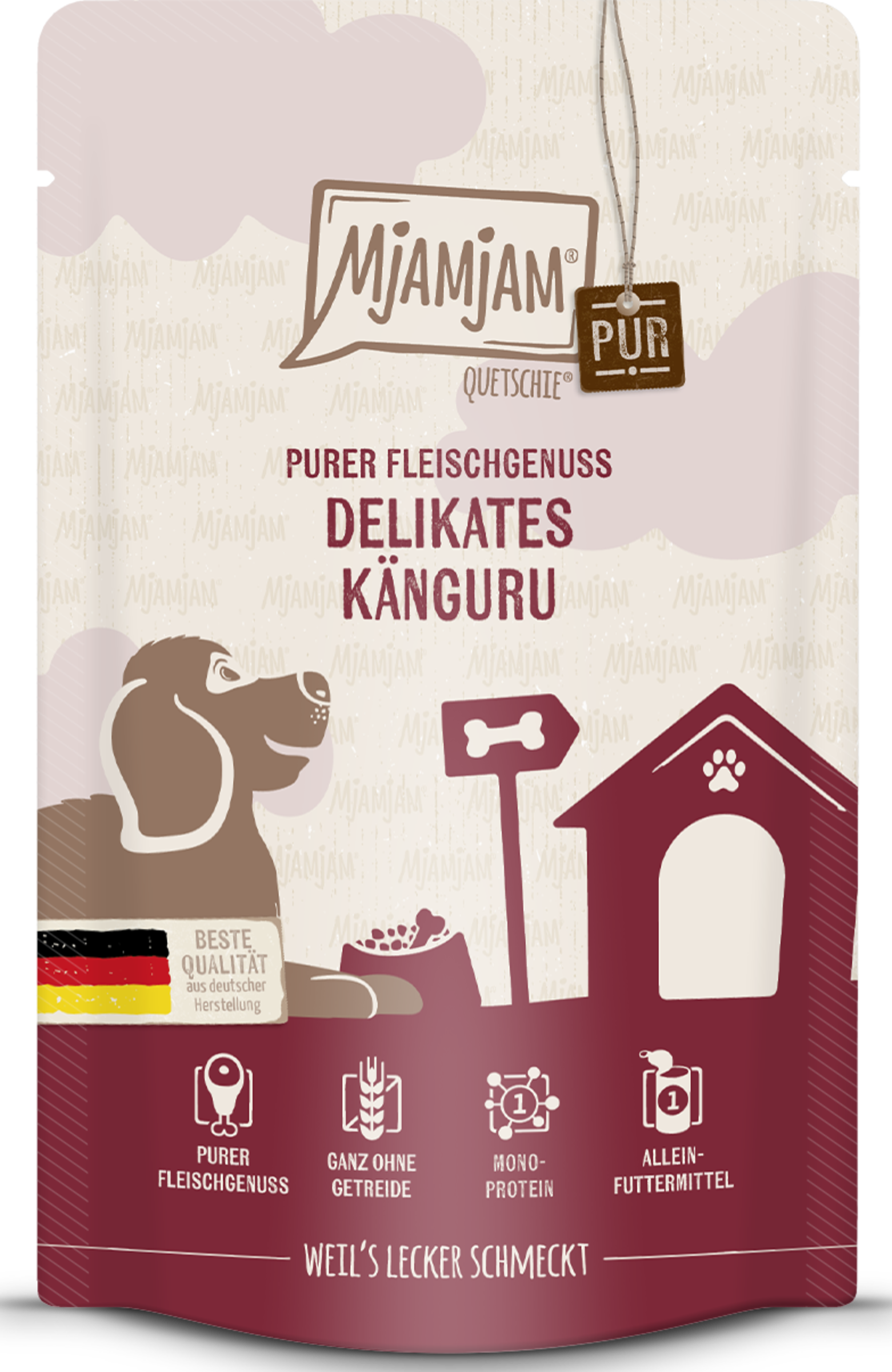 MjAMjAM Quetschie Pure meat enjoyment - pure, delicate kangaroo