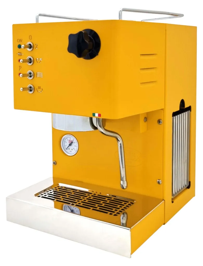 Quick Mill Pippa Espresso Machine Yellow - Exclusively at Kaffee24