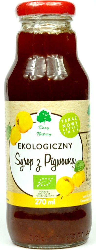 DARY NATURY QUINCE SYRUP 270 ml - GIFTS OF NATURE