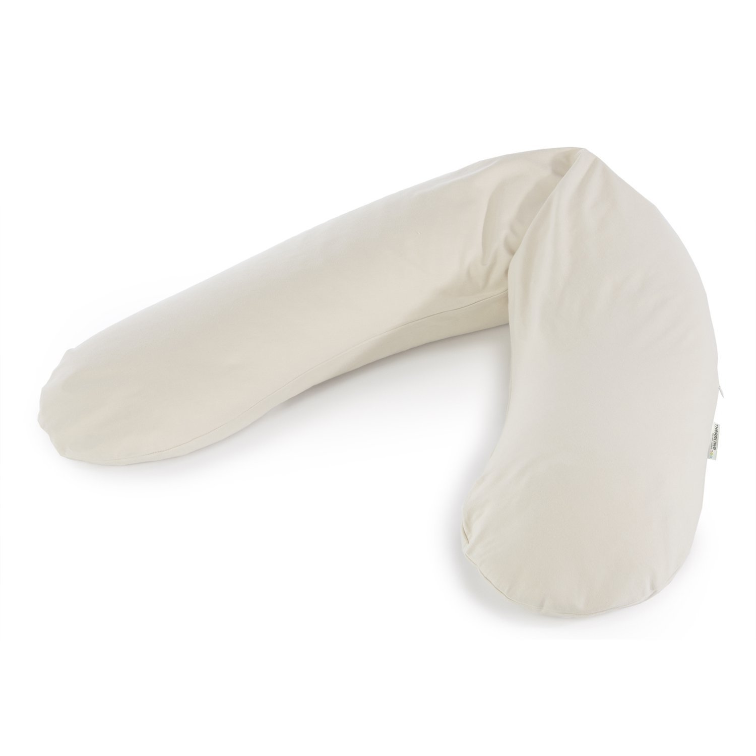 \'TheraLine TH51018300 Nursing Pillow 190 cm Including Cover Jersey Ecru \"