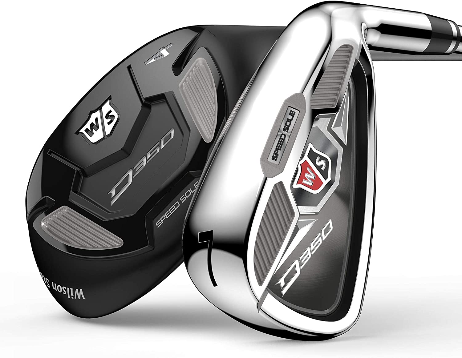 Wilson Staff Mens Golf Set Seven Golf Clubs Right Hand D350 Regular Flex S