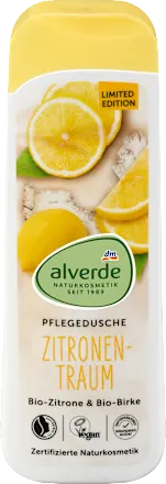 alverde NATURKOSMETIK Lemon Dream Shower Gel, 250 ml