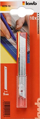 KWB 0229 Snap-Off Blades 9 mm Pack of 10
