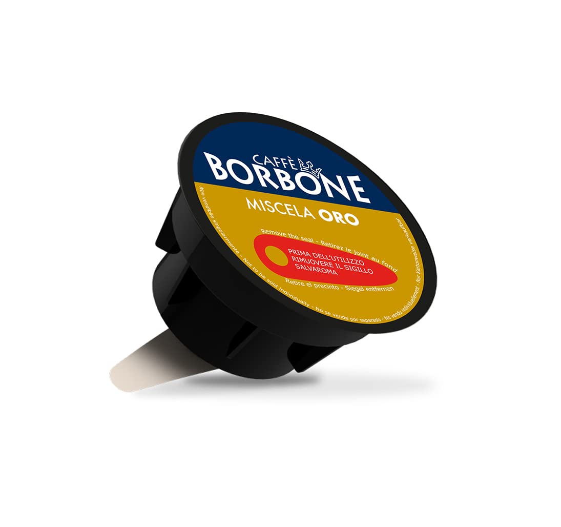 Caffè Borbone Coffee Gold Blend 90 capsules (6 packs of 15) - Compatible with Nescafé®* Dolce Gusto®* Machines