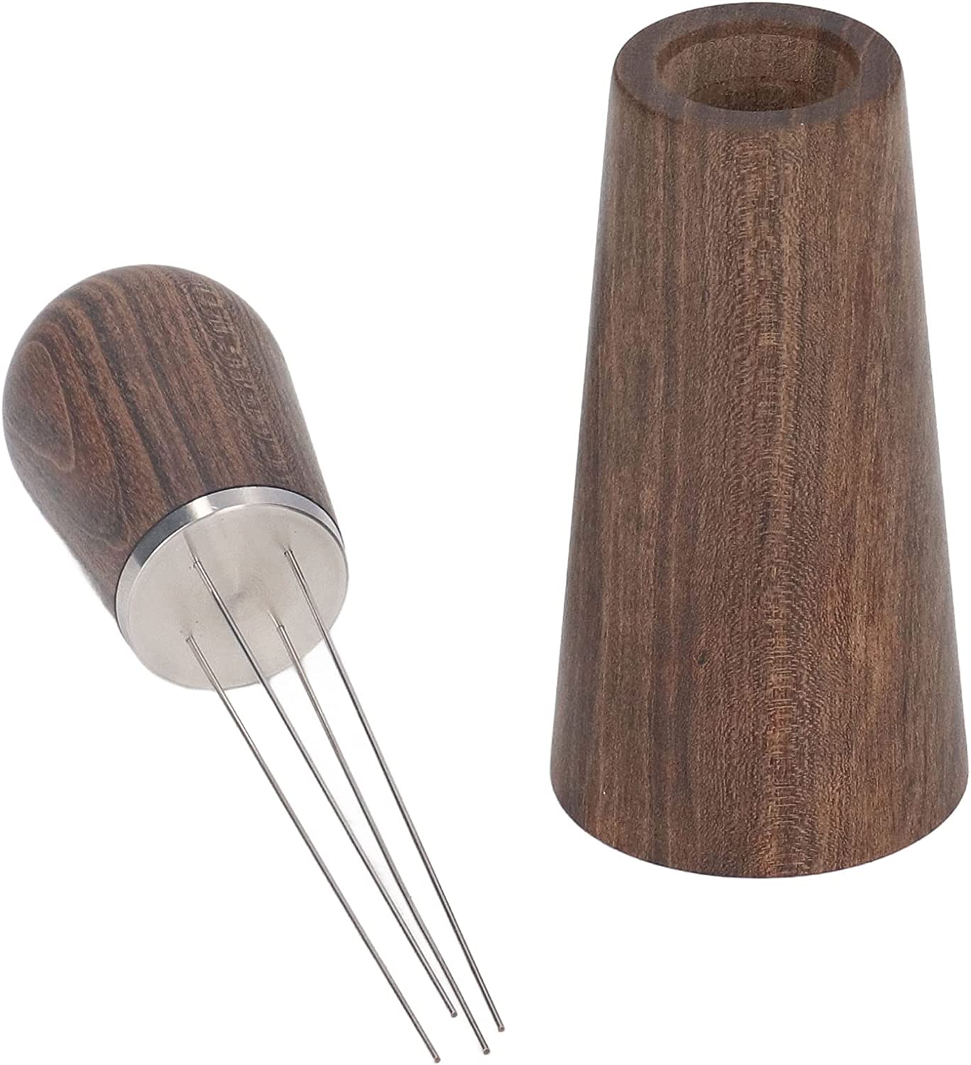 Haofy Stainless Steel Coffee Stirrer Coffee Powder Spreader Needle Hand Masher for Home Kitchen Bar Cafe