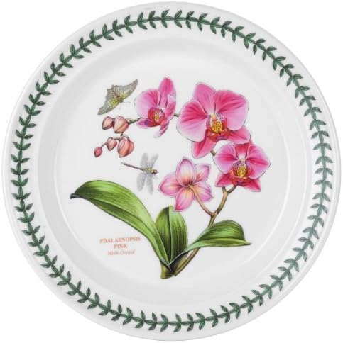 Portmeirion Exotic Botanic Garden Orchid Dinner Plate by Portmeirion
