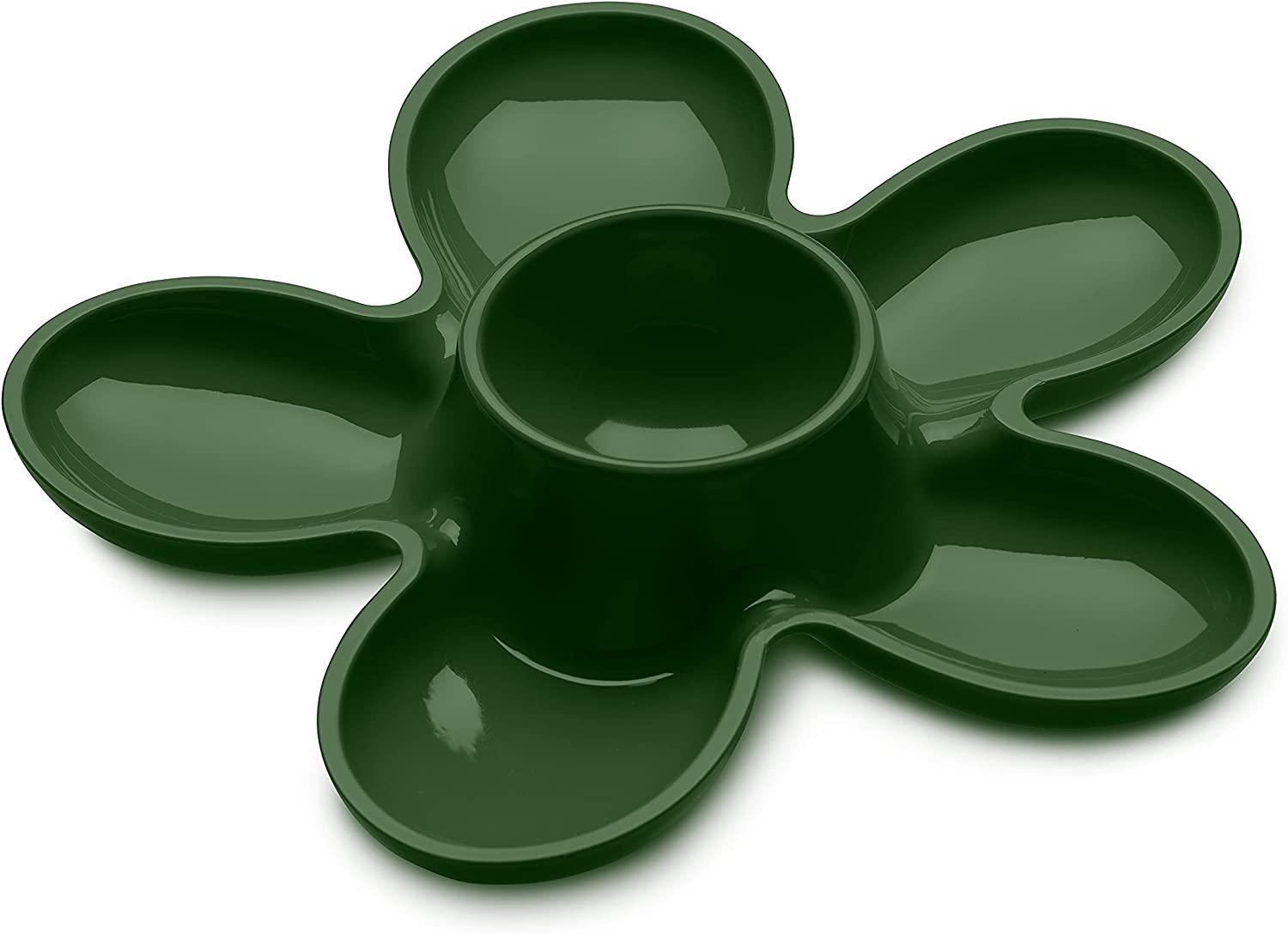 Koziol 3073657 A-PRIL egg cup also cleans one for all times with loose pieces of bowls – there is enough space in the five petals for this, plastic