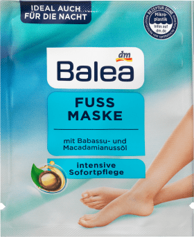 Balea Foot mask with Babassu- und Macadamianuss oil, 15 ml