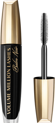 L'Oréal Paris Mascara Volume Million Mascara Lashes Balm Noir 01, 8.9 ml