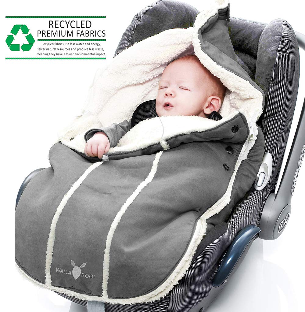 Wallaboo Cosy Soft Suede Footmuff 0-12 Months