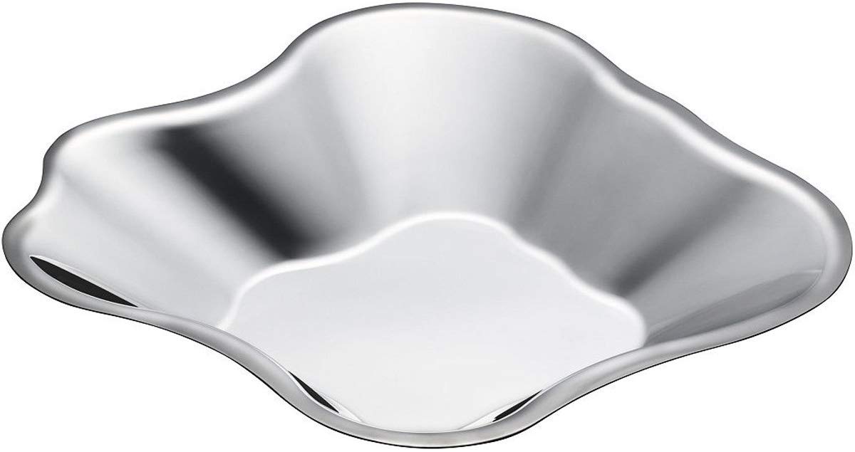 Iittala Aalto Bowl Stainless Steel - 358 Mm (Deep)