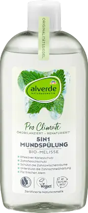alverde NATURKOSMETIK Mouthwash Melissa, 500 ml