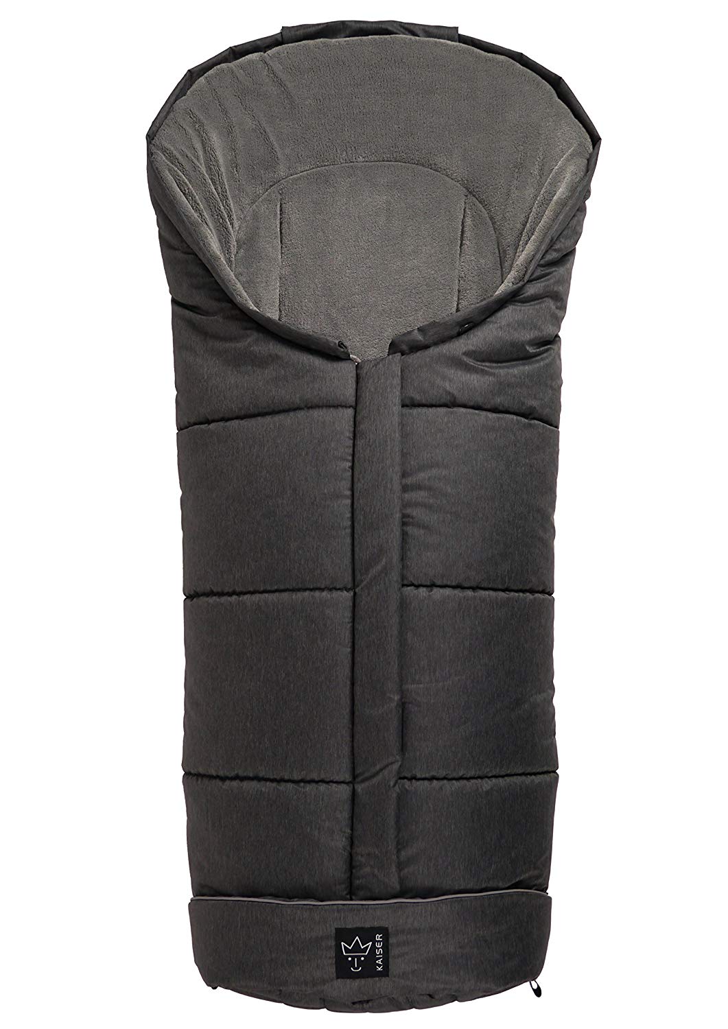 Kaiser Jooy Melange Pushchair Footmuff Anthracite Melange