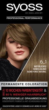 Syoss Hair color 6_1 Natural dark blonde, 1 st