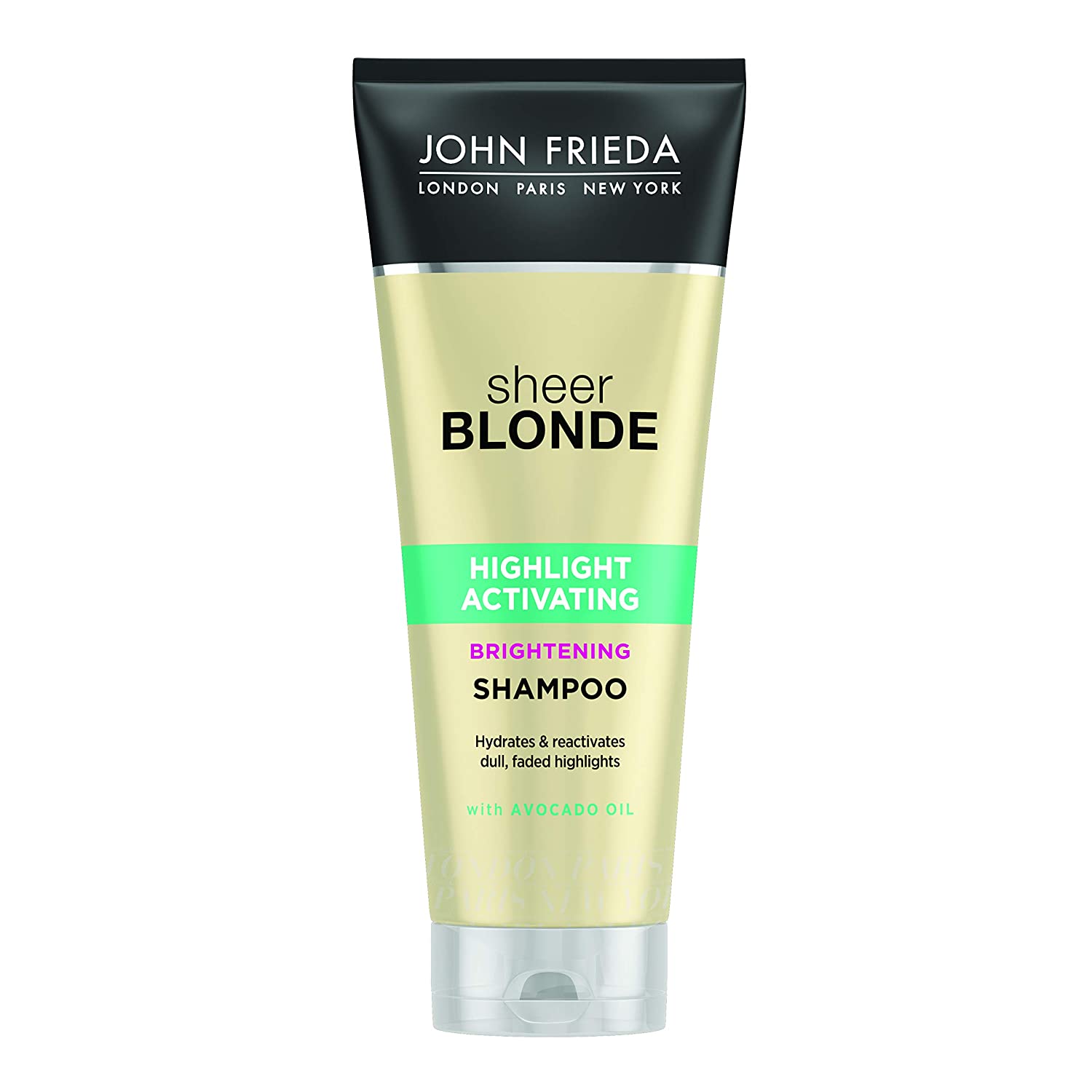 John Frieda Sheer Blonde Highlight Activating Moisturising Shampoo 250ml