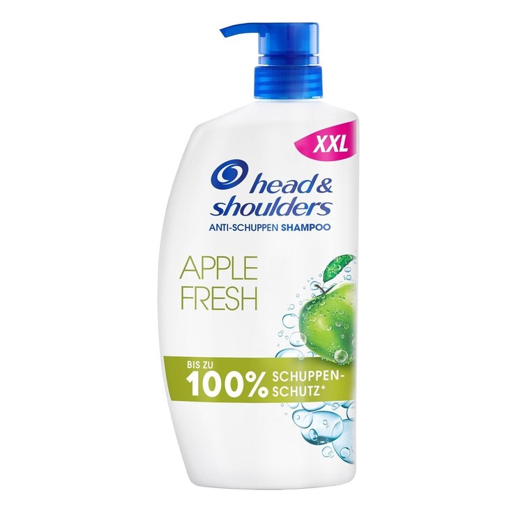 head&shoulders Head & Shoulders Apple Fresh Anti-Dandruff Shampoo 800 ml Daily Use Up to 100% Dandruff Protection, Clinically Tested, For All Hair Types