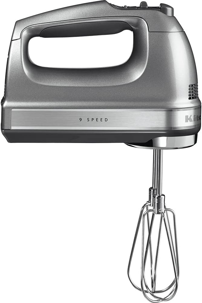 Kitchen Aid 9 Speed Hand Mixer KitchenAid Contour Silver