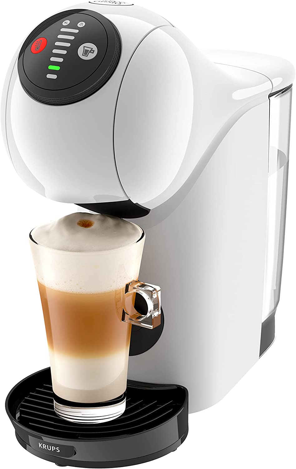 Krups NESCAFÉ Dolce Gusto Genio S Capsule Machine, Hot and Cold Drinks, 15 Bar Pump Pressure, 0.8 L Water Tank