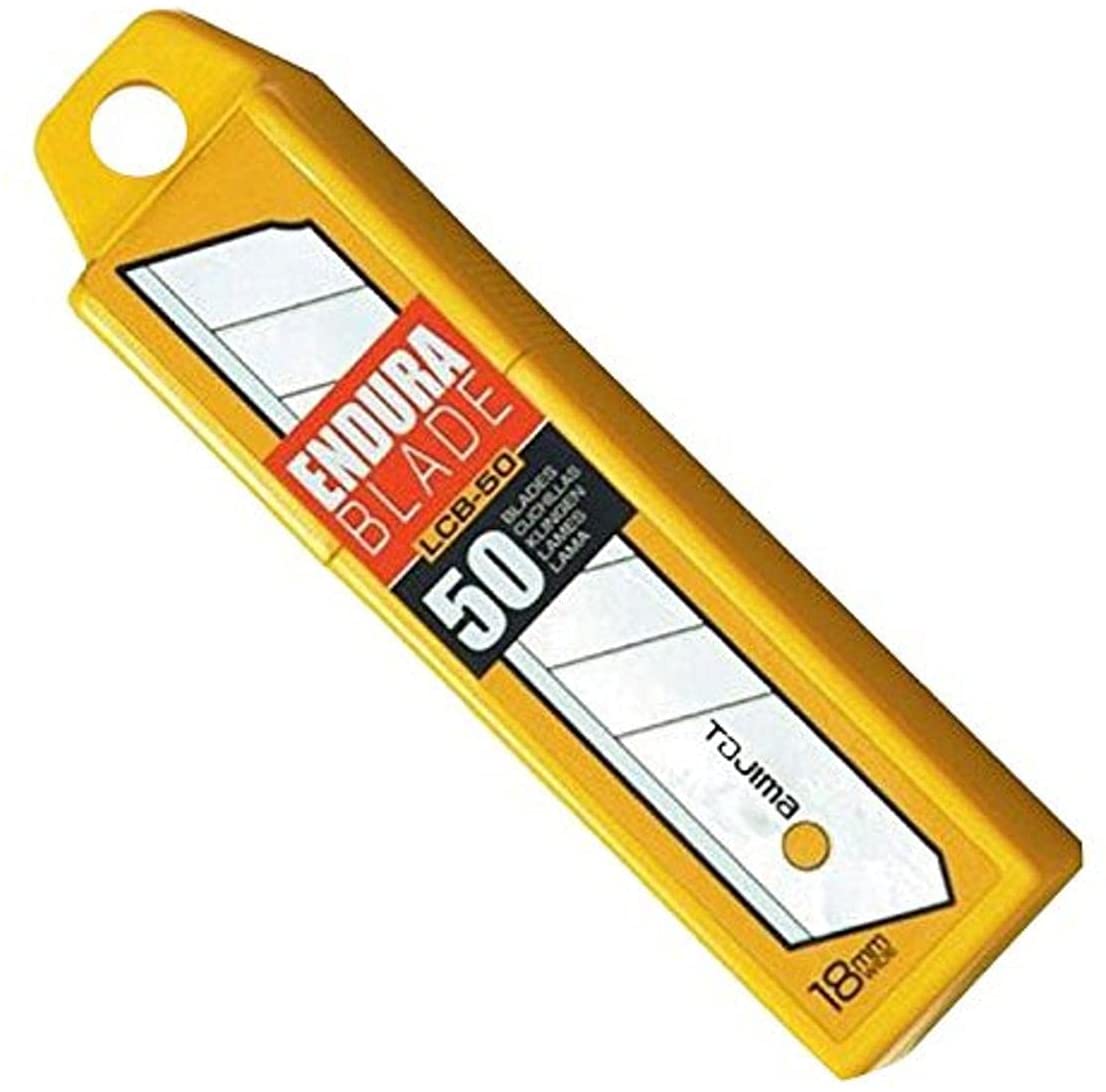 Tajima Endura Blade Snap-Off Blades Replacement Blades Cutter Blades 18 - 22 mm, LB50-50H