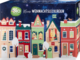 dmBio Advent calendar 2022 with 24 delicious surprises, 1 st