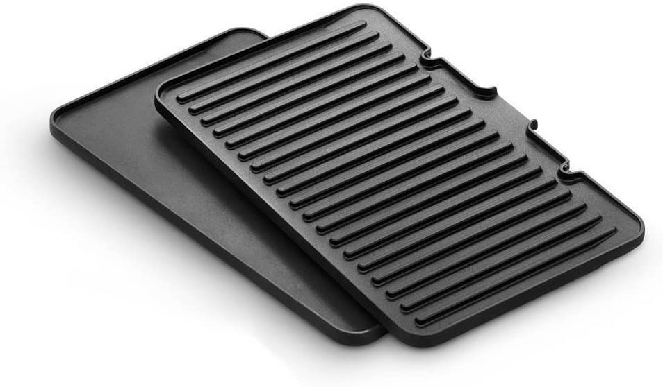 DeLonghi Grill plate kit 5517910001, DLSK150 compatible with / spare part for De\'Longhi CGH1020D MultiGrill contact grill